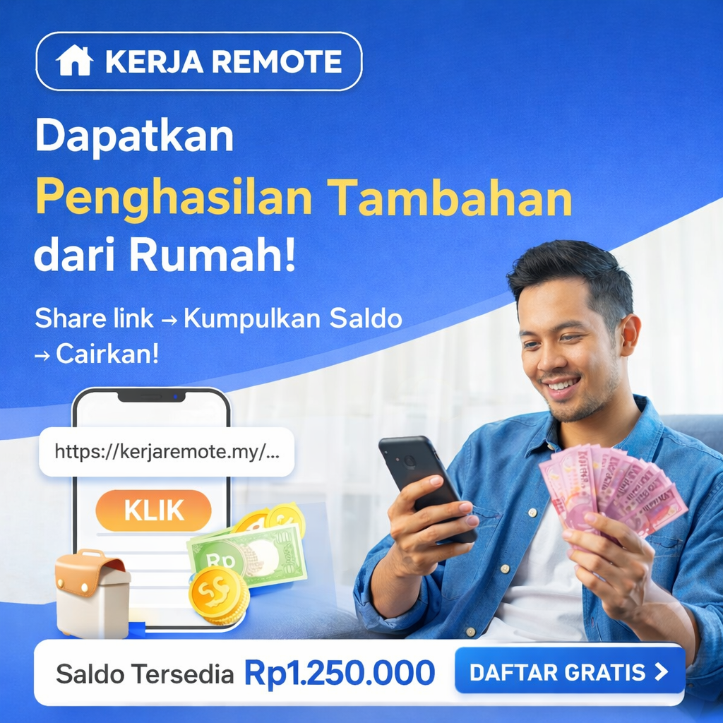 Kerja Remote - Penghasilan Tambahan